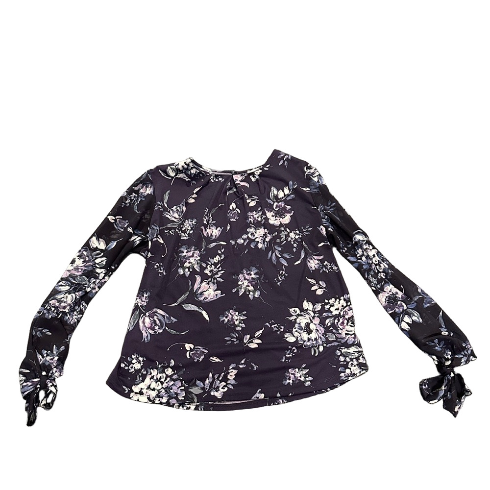Faith and Joy Women’s Floral Blouse size L